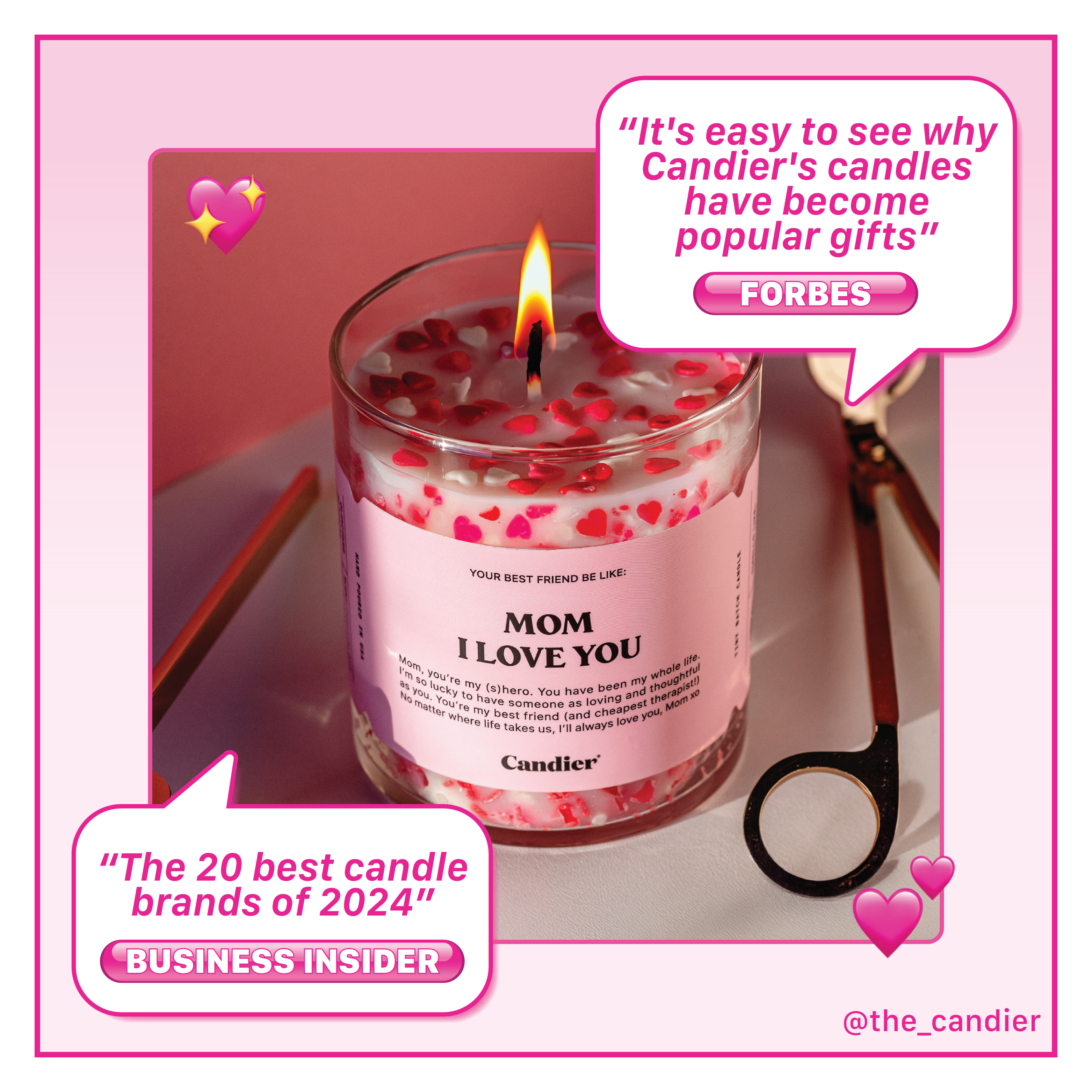 Candier® Cute & Clean Candle Co – Luxe Candles for Gifting | Discover premium, hand-poured candles with no parabens or phthalates. The perfect high-quality gift for moms who love luxury.