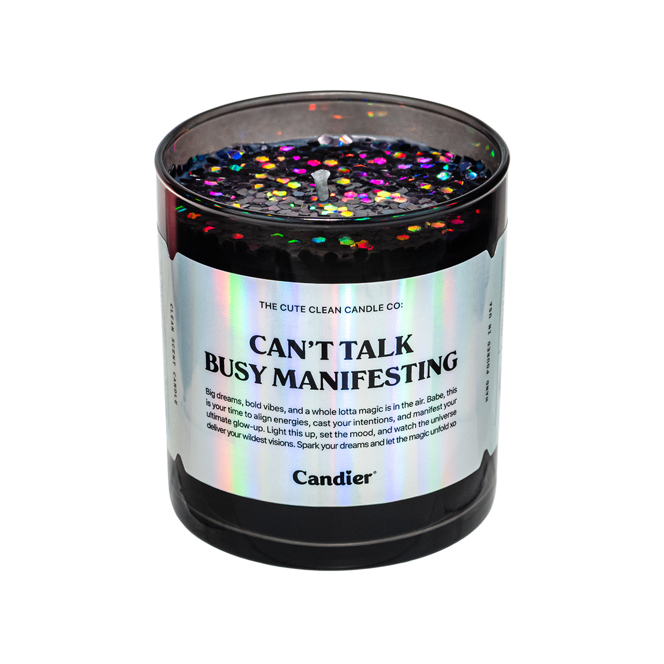 CANT TALK BUSY MANIFESTING CANDLE