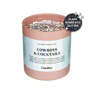 COWBOYS AND COCKTAILS CANDLE