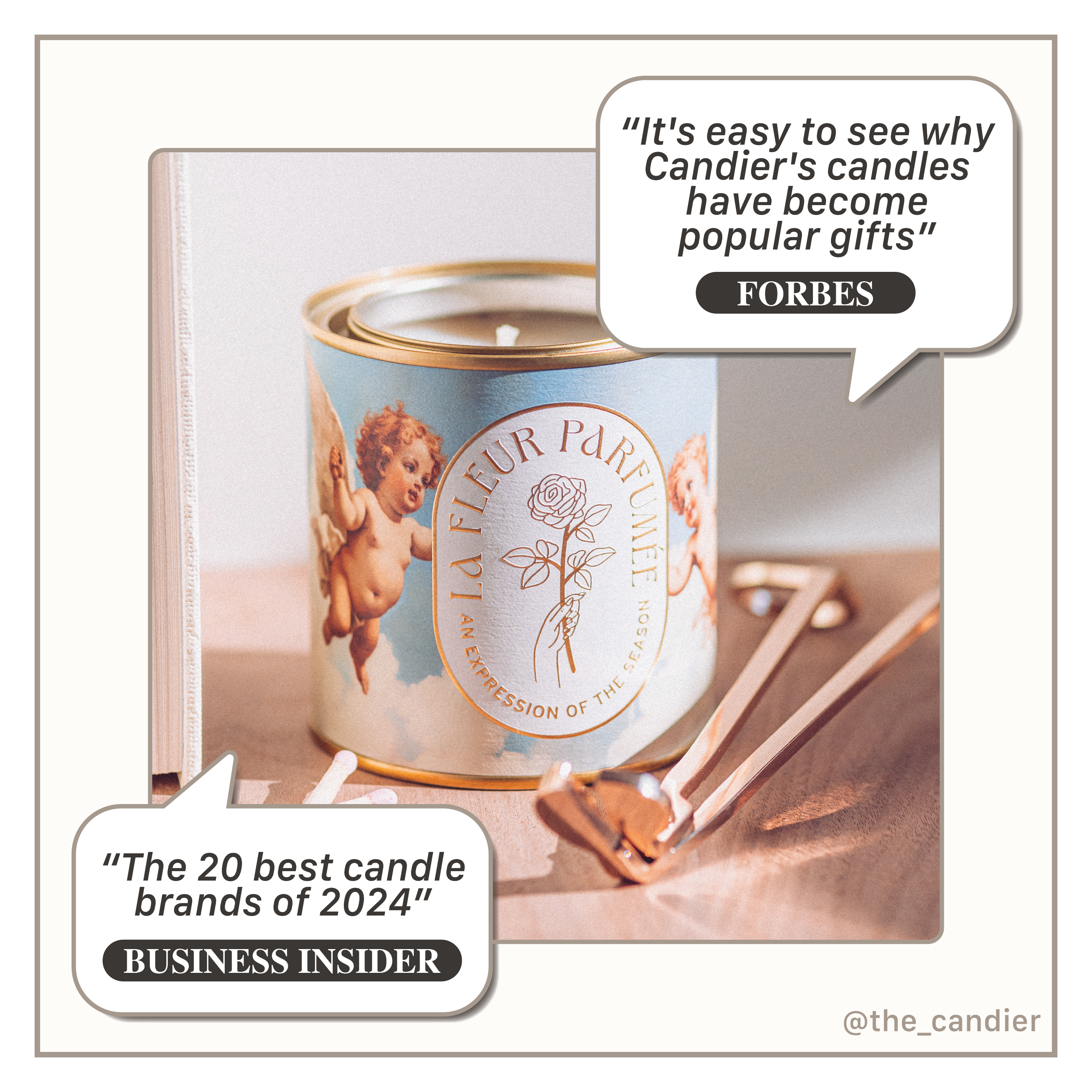 One of the best luxury candles of 2024!" A thoughtful gift for women who love coquette decor and Parisian chic candles