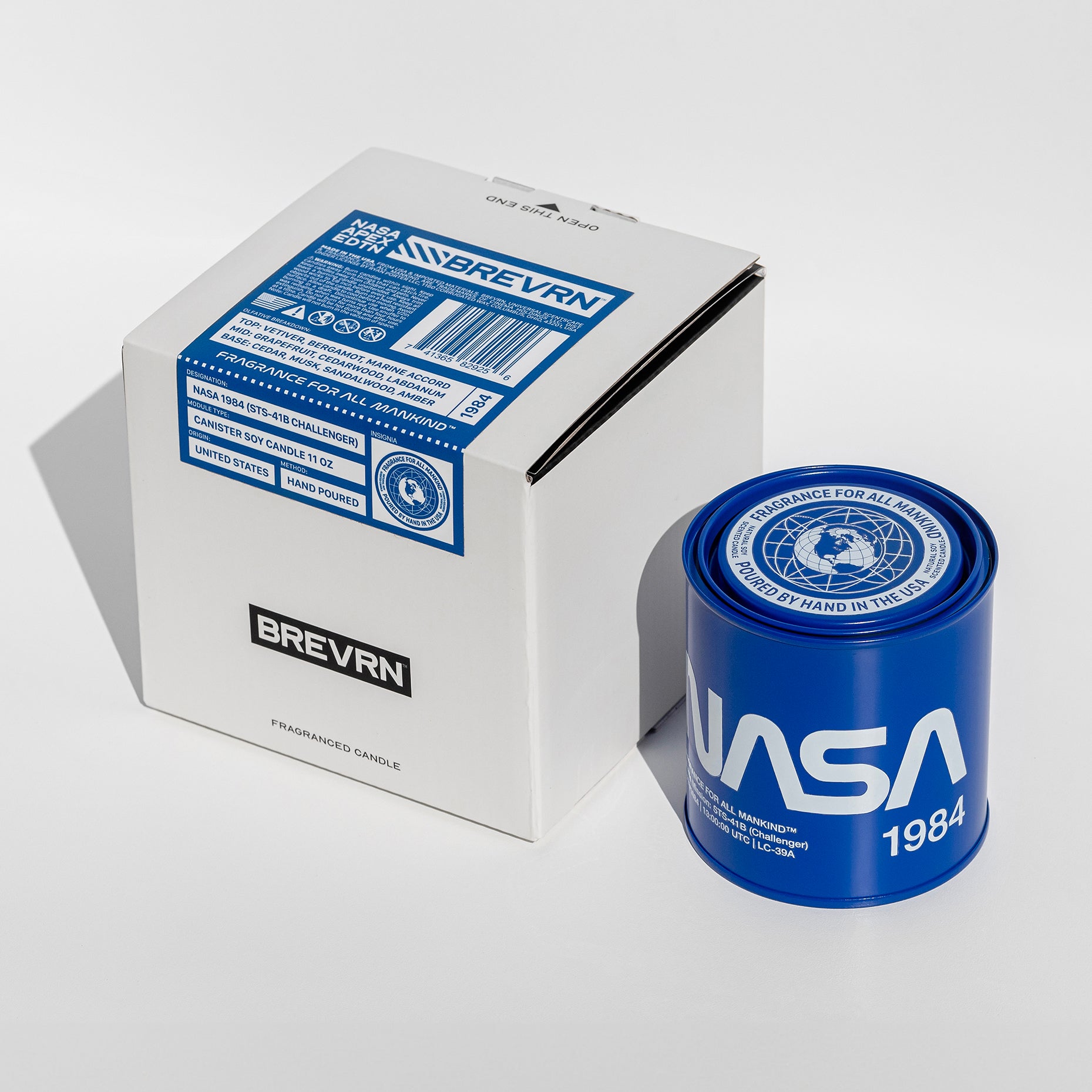 NASA 1984 Candle in Collector’s Display Box – Premium Scented Candle Inspired by Space exploration. Perfect gift for men 