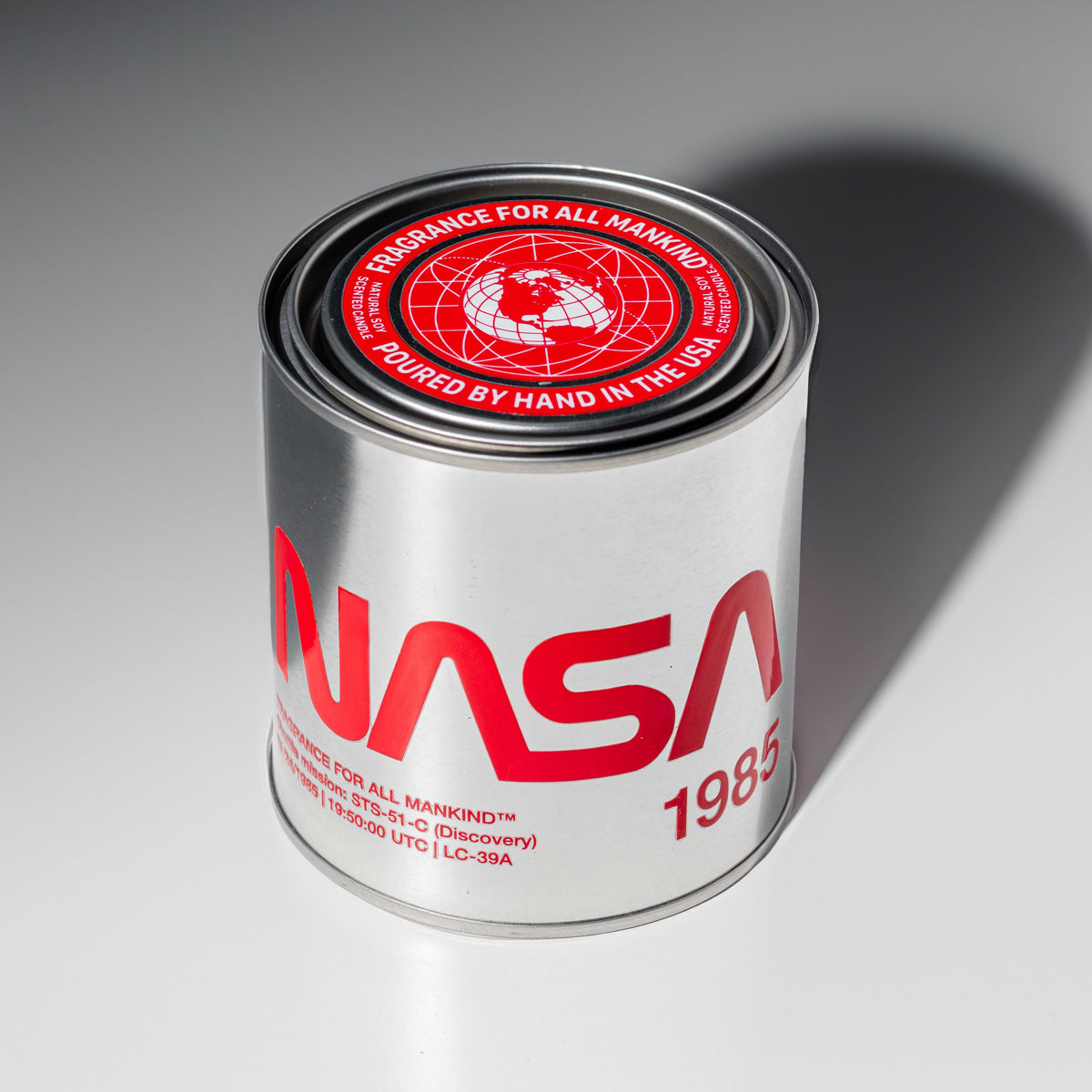 Collectible NASA 1985 Candle with Luxury Fragrance – Geeky Gift for Science Fans. Made in USA