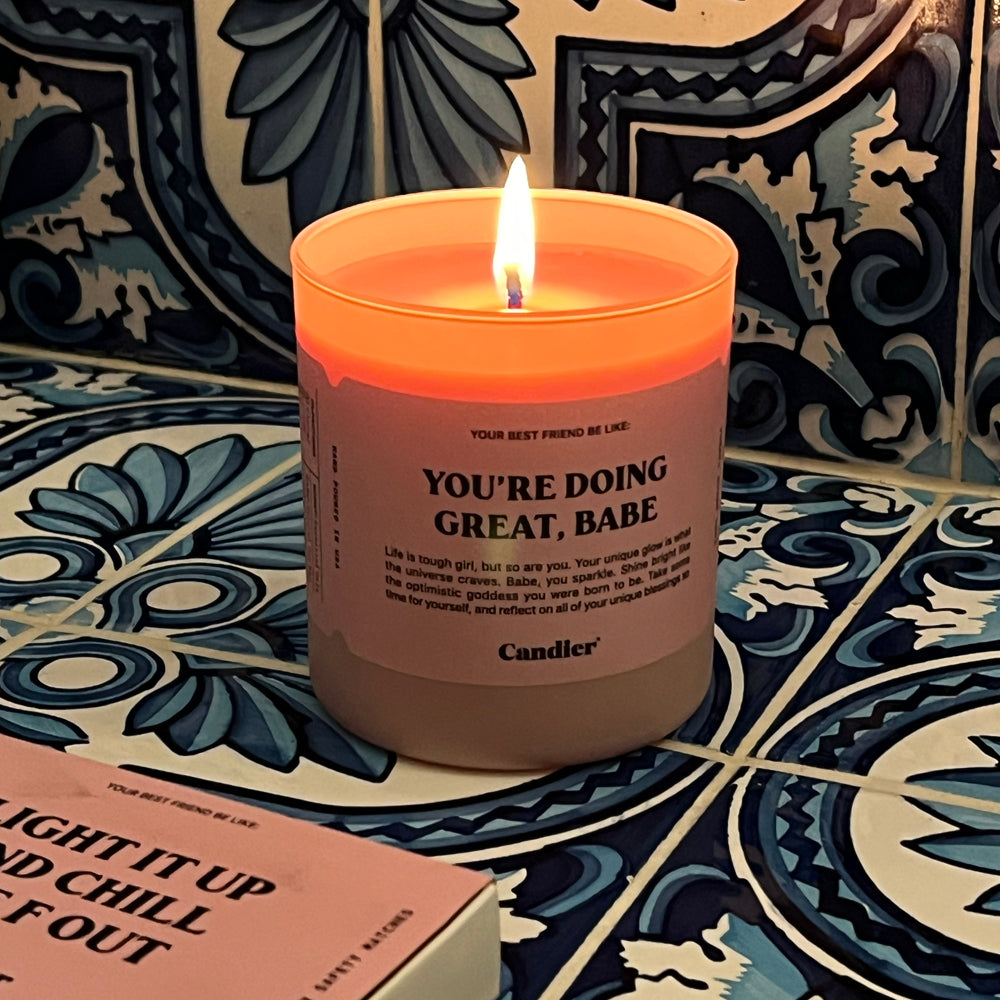 YOU'RE DOING GREAT CANDLE