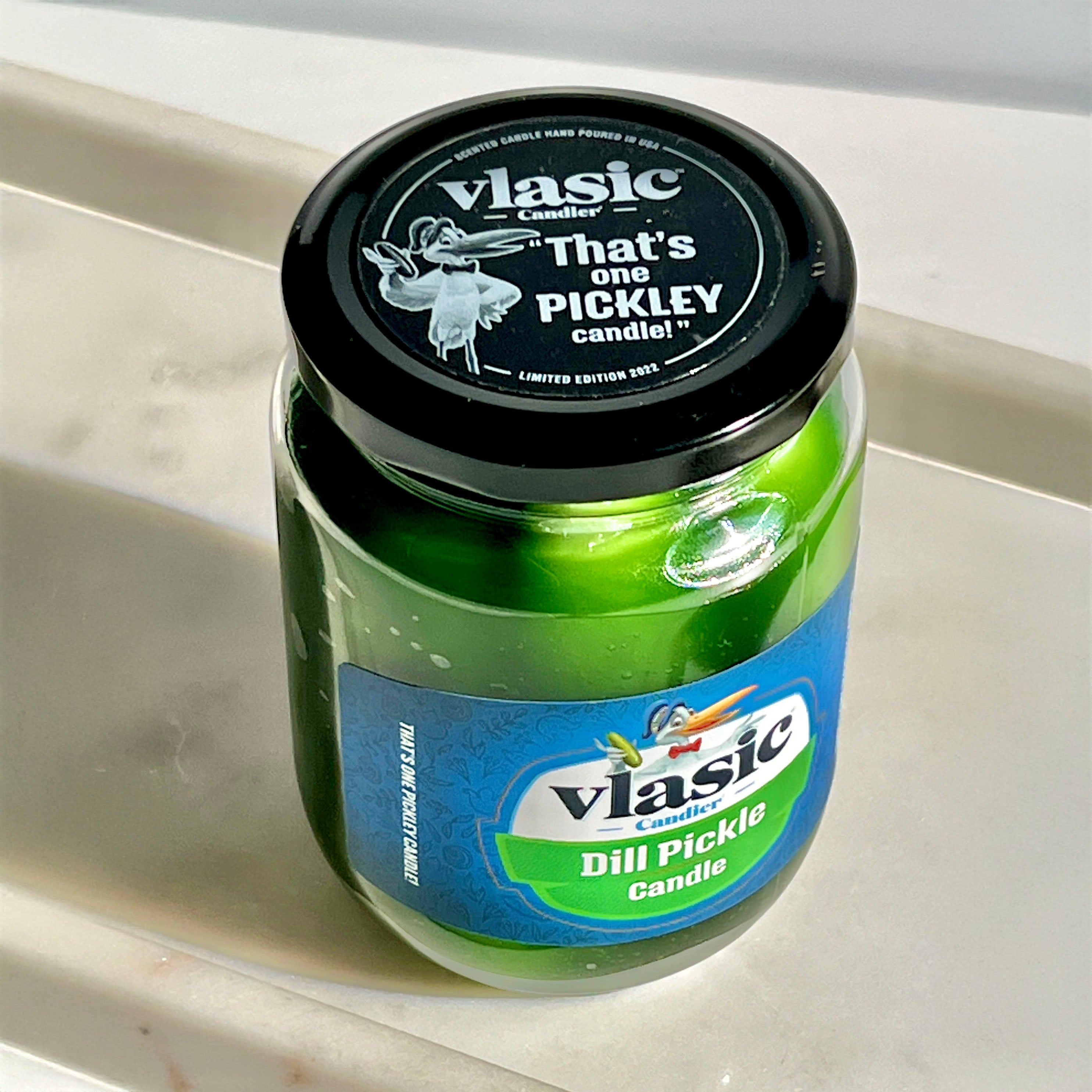 Vlasic pickle candle​ looks and smells like real dill pickle