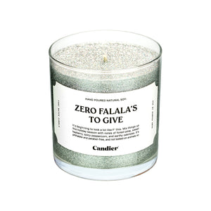 ZERO FALALA'S TO GIVE CANDLE