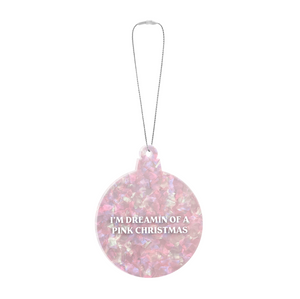 ORNAMENT - PINK XMAS